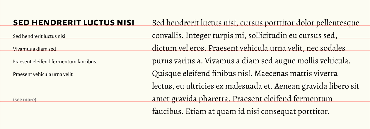 Example 1: aligning text to a baseline